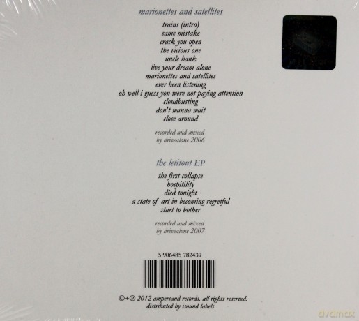 Drivealone: Letitout + Satellites [CD]