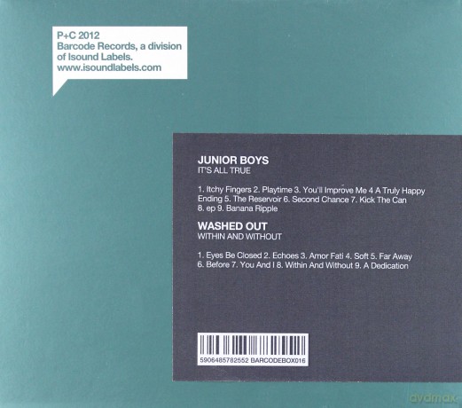 Junior Boys/Washed Out: 2cdbox (Niska Cena) [2CD]