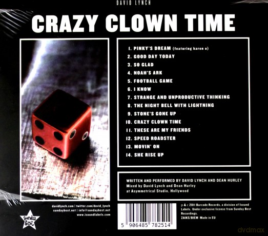 David Lynch: Crazy Clown Time Special Edition (digipack) [CD]
