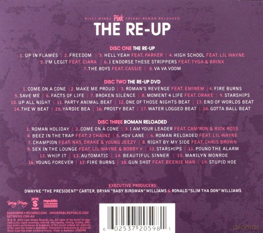 Nicki Minaj: Pink Friday...Roman Reloaded Reup Ltd. (ecopack) [2CD]+[DVD]