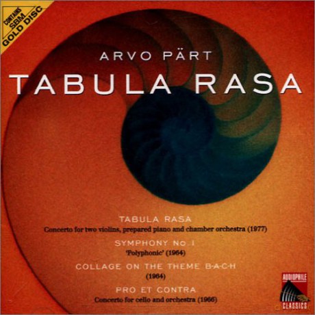 Arvo Part: Tabula Rasa [CD]