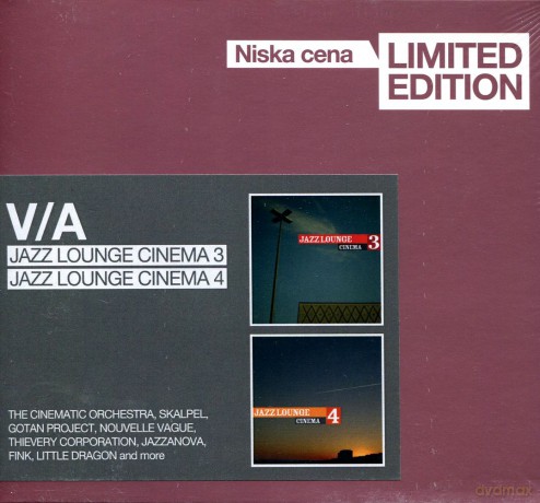Jazz Lounge Cinema 3/4 [BOX] (Niska Cena) [4CD]