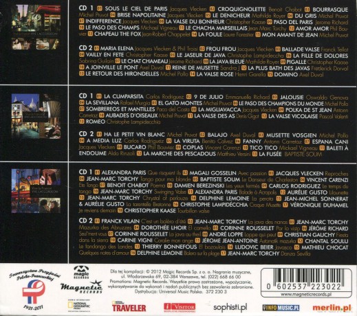 Vive La France! Vive L'acordeon! Collection [6CD]