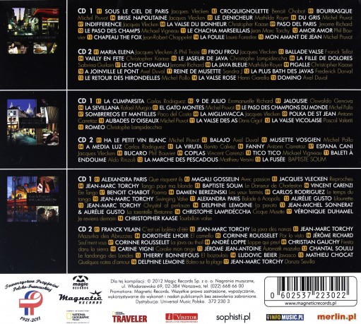 Vive La France! Vive L'acordeon! Collection [6CD]