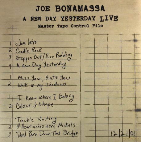 Joe Bonamassa: A New Day Yesterday Live [2xWINYL]
