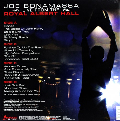 Joe Bonamassa: Live From The Royal Albert Hall [2xWINYL]