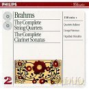 Duoquartetto Italiano,Pieterson: Brahms Cpl.String Quartets&Clarinet Son. [2CD]