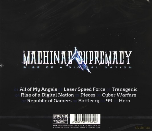 Machinae Supremacy: Rise Of A Digital Nation [CD]