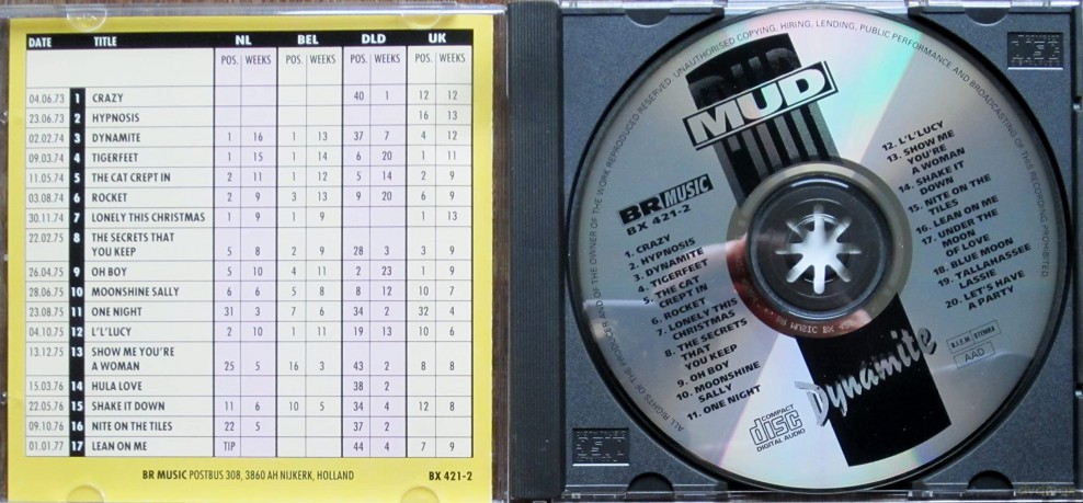 Mud: The Singles [CD]