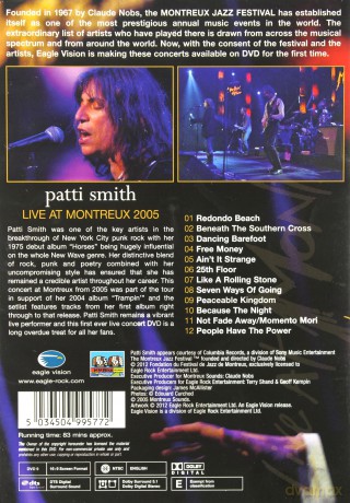 Patti  Smith: Live At Montreux 2005 [DVD]