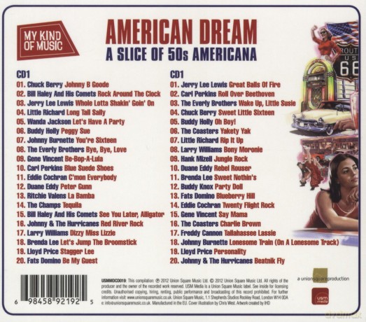 American Dream A Slice Of 50s Americana [2CD]