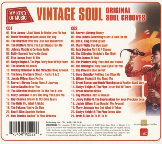 Vintage Soul Original Soul Grooves [2CD]