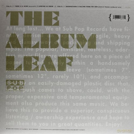 The Album Leaf: There Is A Wind [Winyl]