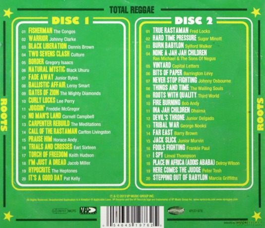 Total Reggae - Roots [2CD]