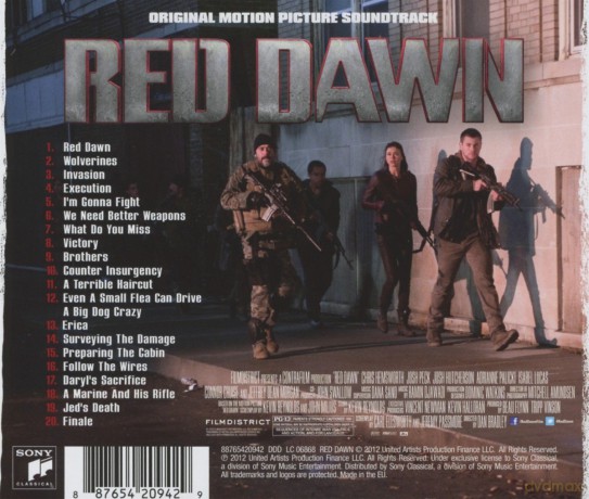 Red Dawn soundtrack (Ramin Djawadi) [CD]