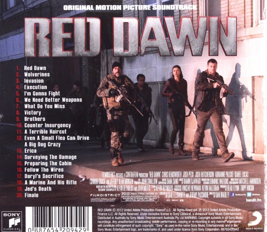 Red Dawn soundtrack (Ramin Djawadi) [CD]