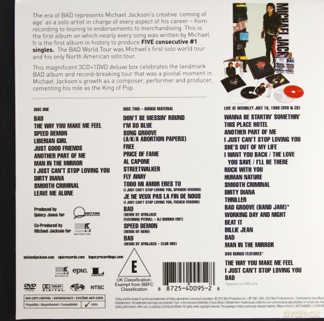 Michael Jackson: Bad - 25th Anniversary Deluxe Edition [3CD]+[DVD]