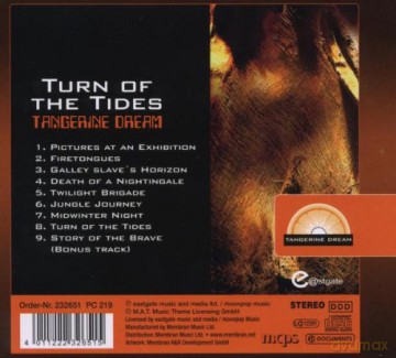 Tangerine Dreams: Turn Of Tides [CD]