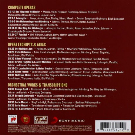 Richard Wagner - Great Recordings [40CD]