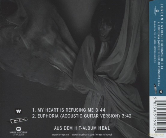 Loreen: My Heart Is Refusing Me (2track) [CD]
