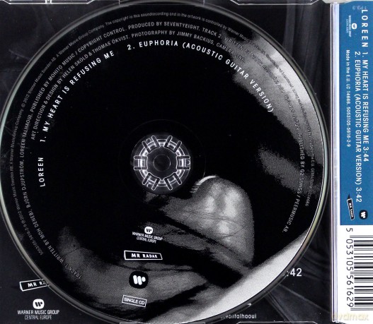 Loreen: My Heart Is Refusing Me (2track) [CD]