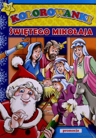 Kolorowanki Św. Mikołaja [KSIĄŻKA]