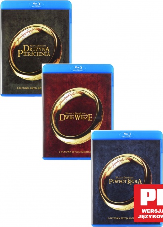 Władca Pierścieni Trylogia edycja rozszerzona Pakiet [6Blu-Ray]