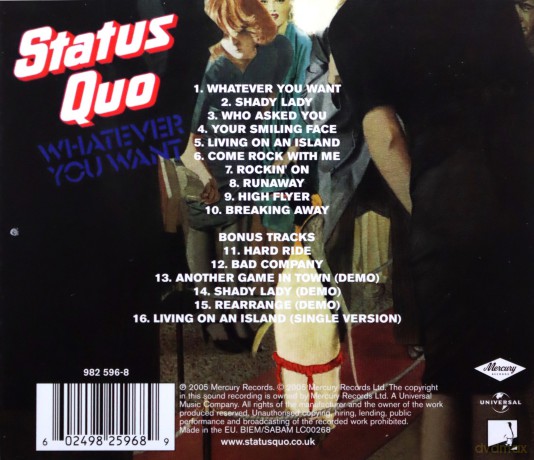 Status Quo: Whatever You Want [CD]