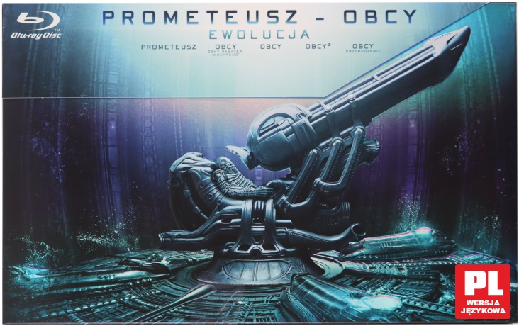 Prometeusz - Obcy: Ewolucja [BOX [9xBlu-Ray]