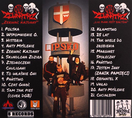 Na Zewnątrz: Zerwać Kajdany + Live Punk Fest Bałtów [CD]