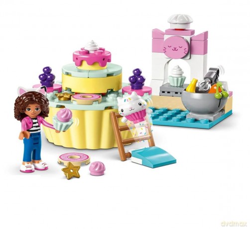 LEGO Koci Domek Gabi Pieczenie tortu z Łakotkiem (10785) [KLOCKI]