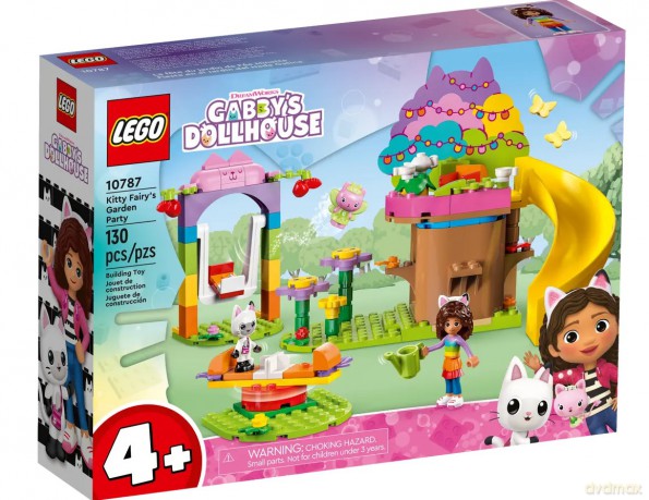 LEGO Gabby's Dollhouse Przyjęcie w ogrodzie Wróżkici (10787) [KLOCKI]
