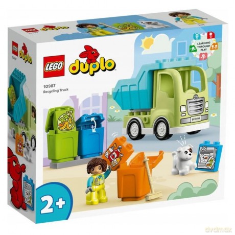 LEGO DUPLO Town Ciężarówka recyklingowa (10987) [KLOCKI]