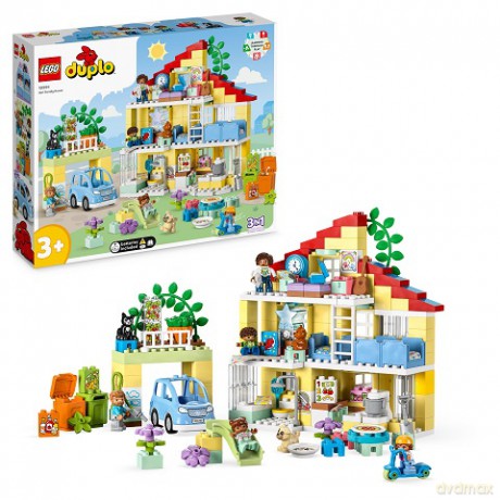 LEGO DUPLO Town Dom rodzinny 3 w 1 (10994) [KLOCKI]