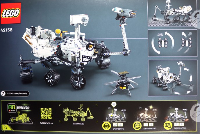LEGO Technic Marsjański łazik NASA Perseverance (42158) [KLOCKI]