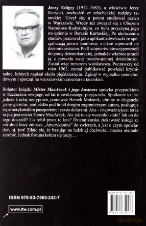 Mister Macareck i Jego Business - Jerzy Edigey [KSIĄŻKA]