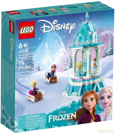 LEGO Disney Princess Magiczna karuzela Anny i Elzy (43218) [KLOCKI]