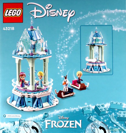 LEGO Disney Princess Magiczna karuzela Anny i Elzy (43218) [KLOCKI]