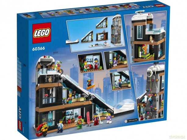 LEGO City Centrum narciarskie i wspinaczkowe (60366) [KLOCKI]