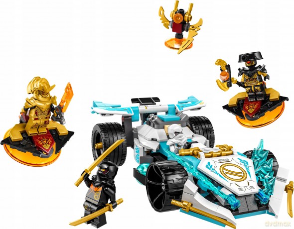 LEGO Ninjago Smocza moc Zane'a - wyścigówka spinjitzu (71791) [KLOCKI]