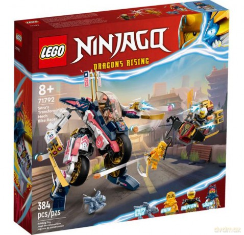 LEGO Ninjago Mech Sory zmieniający się w motocykl wyścigowy (71792) [KLOCKI]