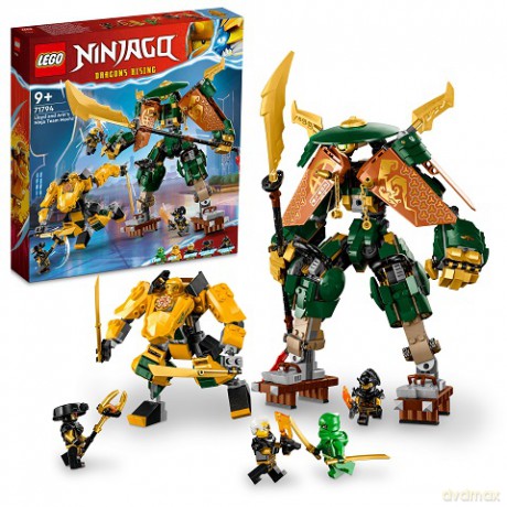 LEGO Ninjago Drużyna mechów ninja Lloyda i Arina (71794) [KLOCKI]