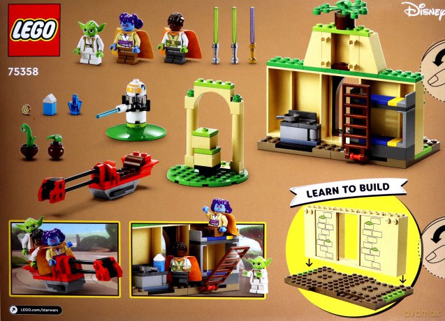 LEGO Star Wars Świątynia Jedi (75358) [KLOCKI]