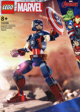 LEGO Super Heroes Figurka Kapitana Ameryki (76258) [KLOCKI]