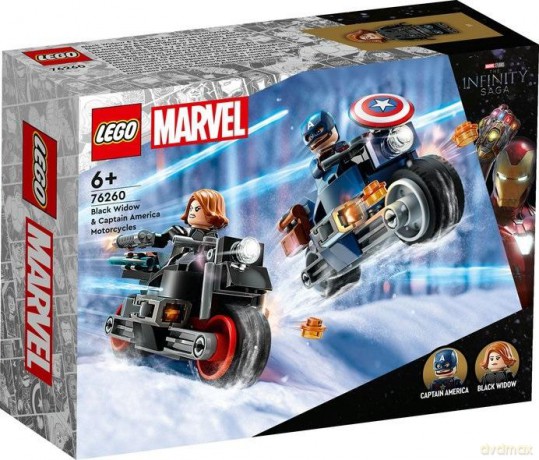 LEGO Super Heroes Motocykle Czarnej Wdowy (76260) [KLOCKI]