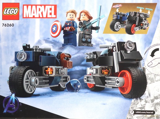 LEGO Super Heroes Motocykle Czarnej Wdowy (76260) [KLOCKI]
