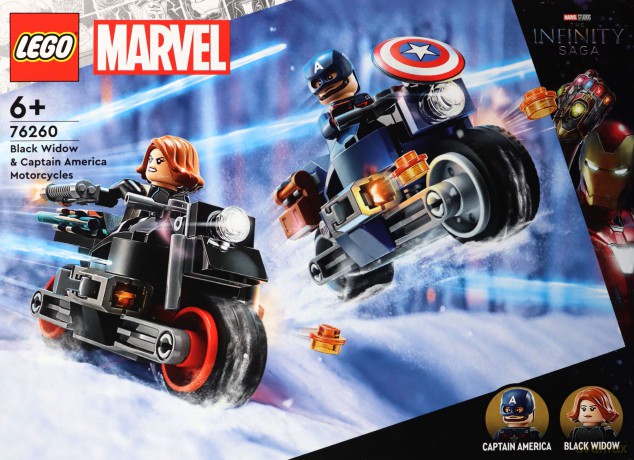 LEGO Super Heroes Motocykle Czarnej Wdowy (76260) [KLOCKI]