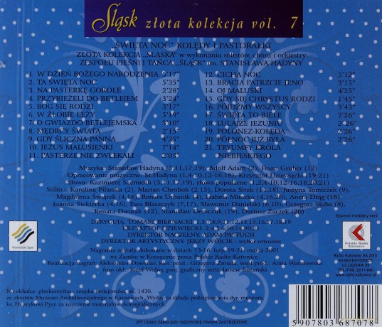 Zespół Pieśni i Tańca Śląsk: Kolędy i Pastorałki  [CD]