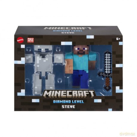 Minecraft Steve Diamentowy poziom [FIGURKA]