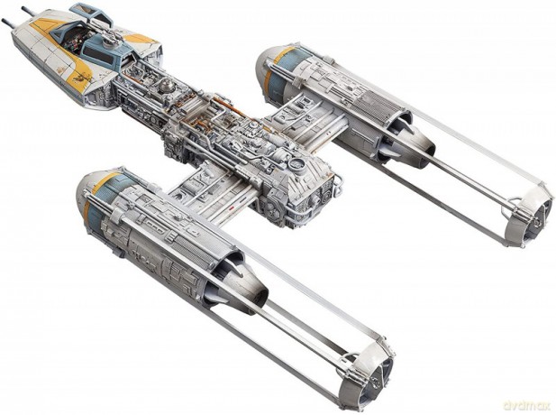 Model do sklejania Y-wing Starfighter